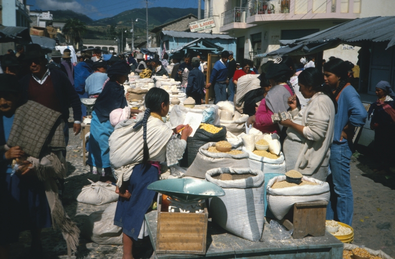 Markt in Otavalo