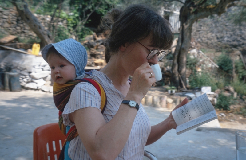 Ines auf dem Peleponnes