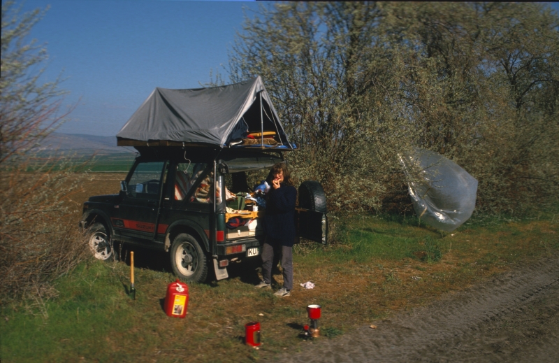 &Uuml;bernachtungsplatz in Anatolien
