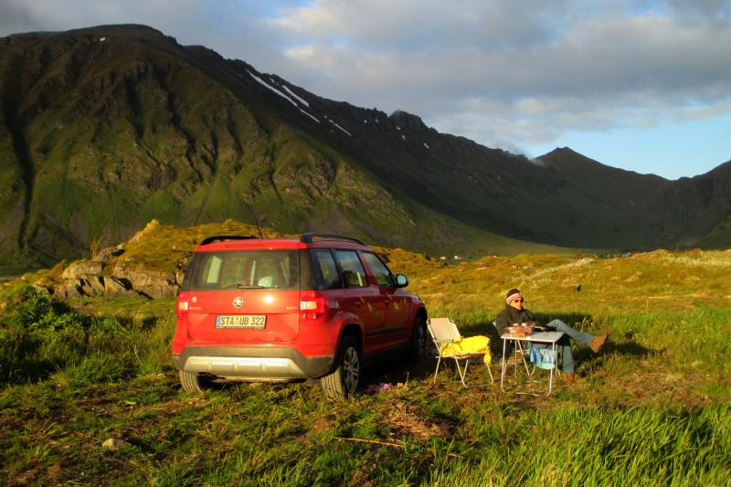Mitternacht auf den Lofoten