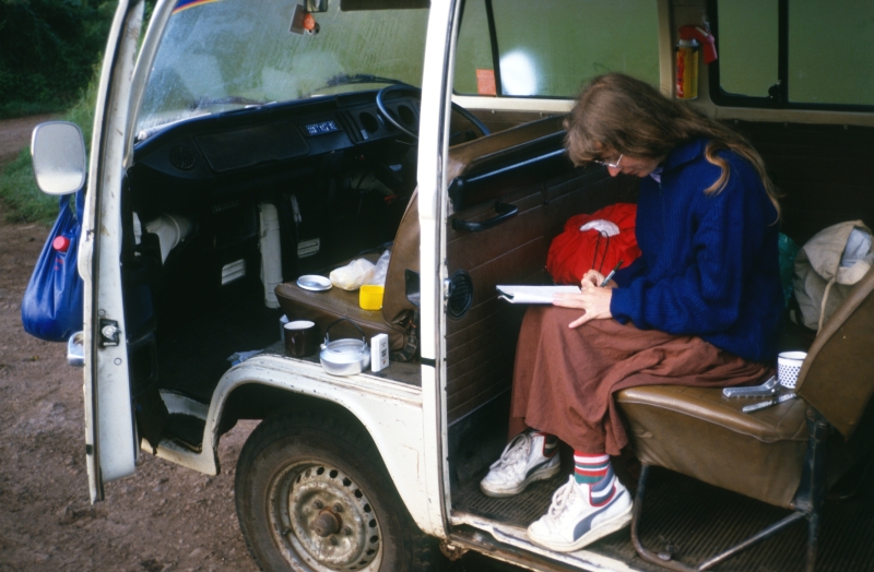 &Uuml;bernachtung im VW-Bus