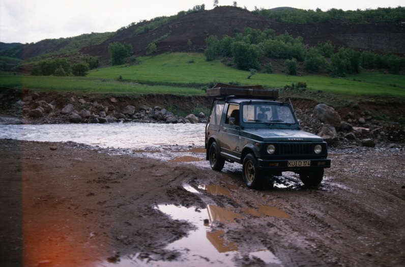 Erste Flussdurchfahrt geschafft